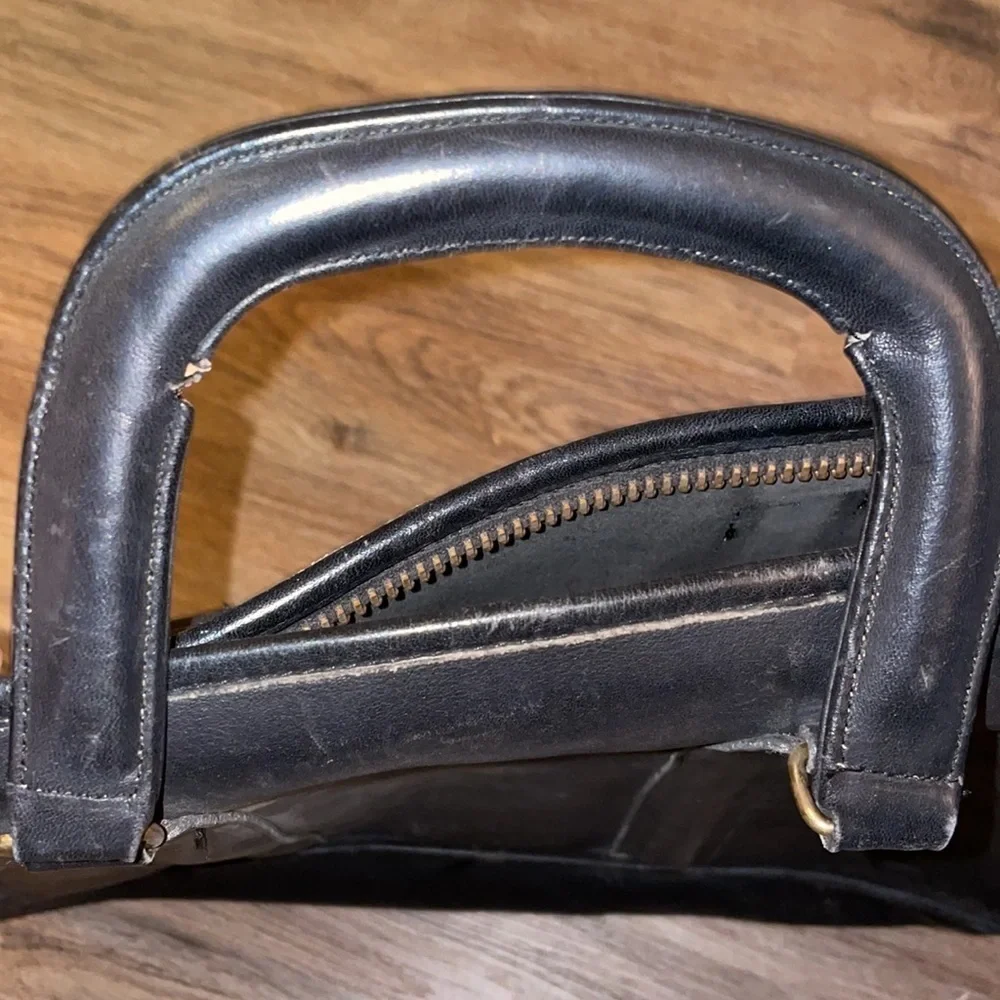 Vintage Coach leather briefcase